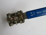 1/2 inch NPT 3pc Stainless Steel Ball Valve - East Coast Hoppers