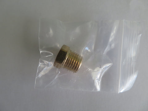 1/4 inch Male NPT Brass plug