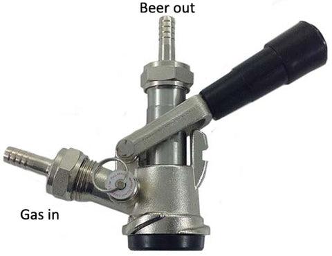 Stainless Steel Sanke D Coupler