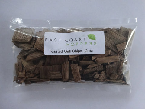 Toasted Oak Chips - 2 oz - East Coast Hoppers