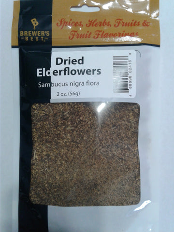 Dried Elderflowers - 2oz - East Coast Hoppers