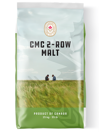 Canadian 2-Row Malt - 55 lb (25kg) Sack