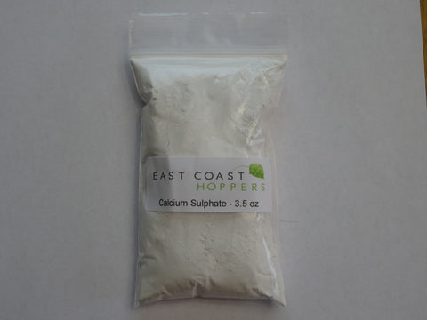 Calcium Sulphate - 3.5oz (100g) - East Coast Hoppers