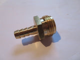 Brass Garden Hose Fitting with Barb various types