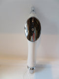 Pub Style Tap Handles with Chrome Oval Decal Plate