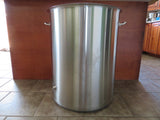 150L (40g) Heavy Duty Stainless Steel Kettles with Tri-Clover fittings