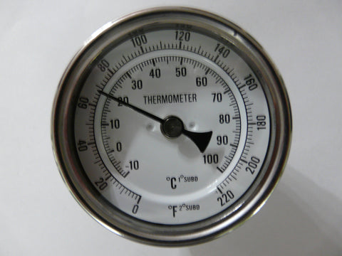 Stainless Steel Thermometer (6 inch probe) - East Coast Hoppers