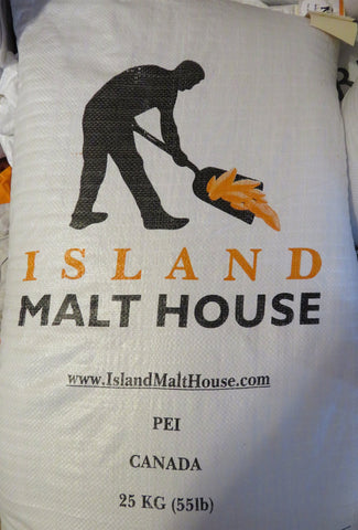Island Malt House - 2-Row Malt - 55 lb (25kg) Sack